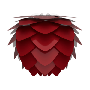 Aluvia Medium lampenkap ruby red - Ø 59 cm Rood