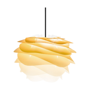 Carmina Mini hanglamp sahara geel - met koordset zwart - Ø 32 cm Geel