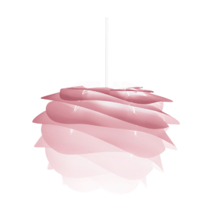 Carmina Mini hanglamp baby rose - met koordset wit - Ø 32 cm Roze