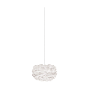 Eos Micro hanglamp white - met koordset wit - Ø 22 cm Wit