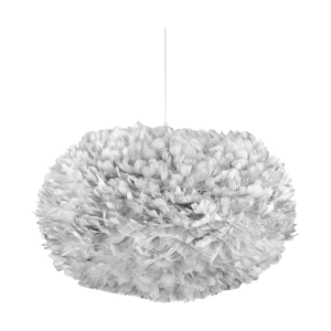 Eos X-large hanglamp light grey - met koordset wit - Ø 75 cm Grijs