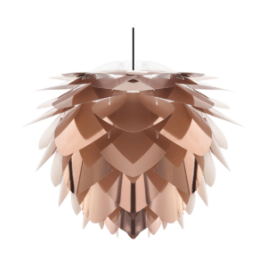 Silvia Medium hanglamp copper - met koordset zwart - Ø 50 cm Koper