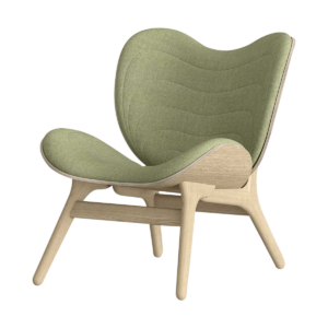 A Conversation Piece houten fauteuil spring green Groen