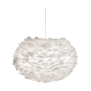Eos Medium hanglamp white - met koordset wit - Ø 45 cm Wit