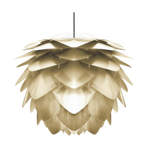 Silvia Medium lampenkap brushed brass - Ø 45 cm Geel