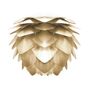 Silvia Mini lampenkap brushed brass - Ø 32 cm Geel