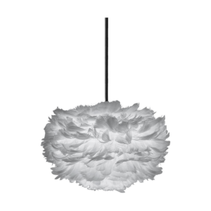 Eos Mini hanglamp light grey - met koordset zwart - Ø 35 cm Grijs