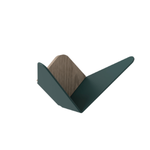 Butterflies Mini wandhaak forest green Groen