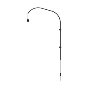 Willow Wall single black - wandbevestiging Zwart