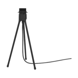 Tripod table - tafellamp standaard black - Ø 19 x 36 cm Zwart