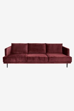 Sissy-Boy The Duchess velvet 3,5-zits bank wine red