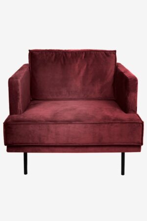 Sissy-Boy The Duchess velvet loveseat rood