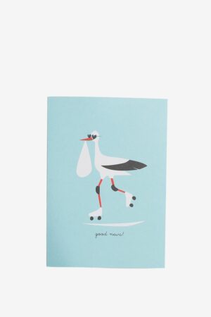 Sissy-Boy Postkaart met kraamvogel