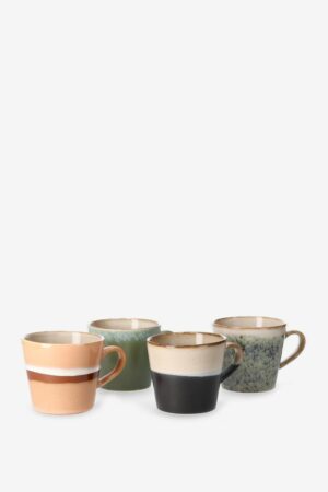 HKliving 70s Ceramics cappuccino mokken Virgo