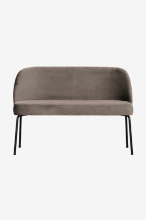 BePureHome BePureHome Vogue eetkamerbank fluweel beige