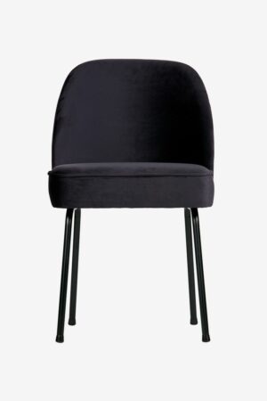 BePureHome BePureHome Vogue eetkamerstoel fluweel donkerblauw