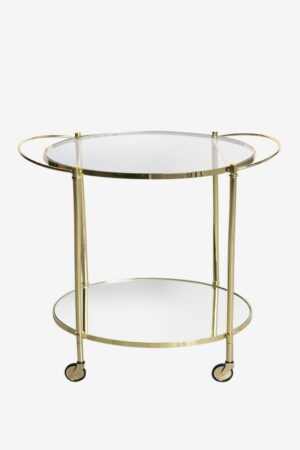 Bloomingville Goudkleurige bar tafel
