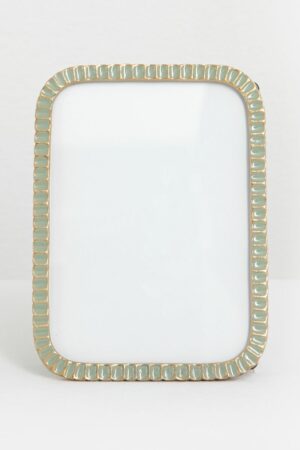 Sissy-Boy Groene scalloped enamel fotolijst