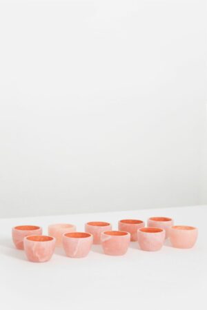 Sissy-Boy Roze soapstone eierdopjes