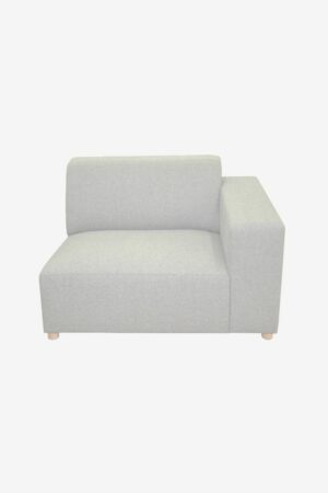 Sissy-Boy Earl 1.5-zits bank arm rechts light grey