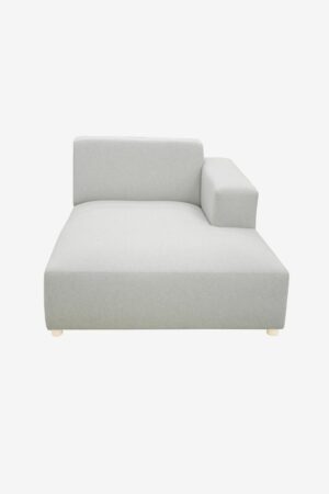 Sissy-Boy Earl chaise longue rechts light grey