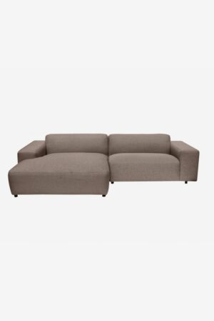 Sissy-Boy King 3-zits bank chaise longue links lucera brown