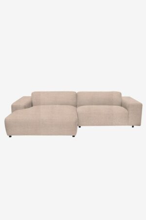 Sissy-Boy King 3-zits bank chaise longue links beige