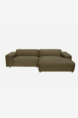 Sissy-Boy King 3-zits bank chaise longue links army green