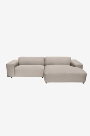Sissy-Boy King 3-zits bank chaise longue links naturel