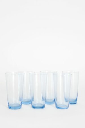 Sissy-Boy Blauwe vintage look waterglazen