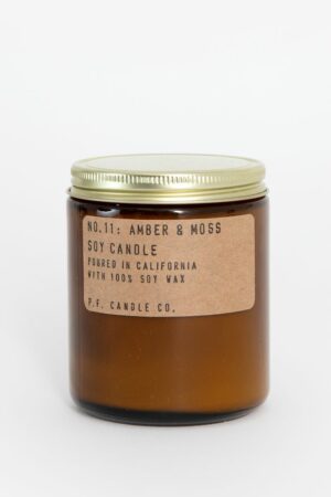 pf and candle P.F. Candle Amber&Moss geurkaars