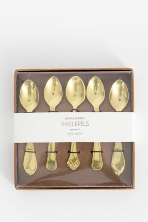 Sissy-Boy Set van 5 vintage theelepels