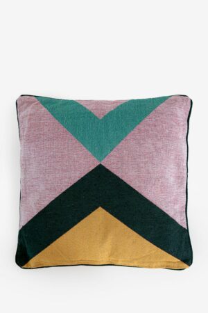 Sissy-Boy Multicolor jacquard kussen met blokken