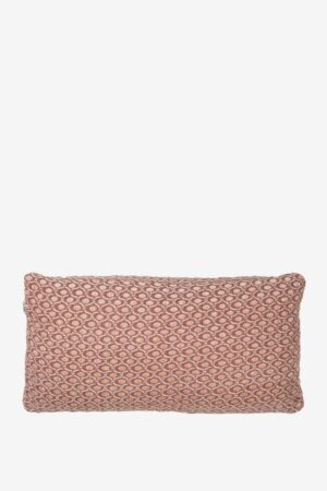 Sissy-Boy Rood kussen met honeycomb dessin