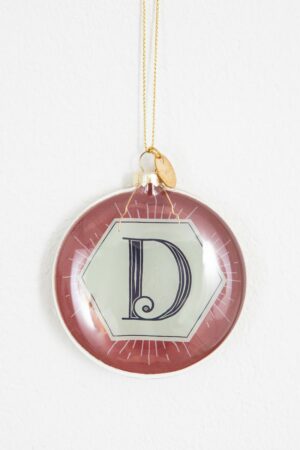 Sissy-Boy Kerstbal letter D