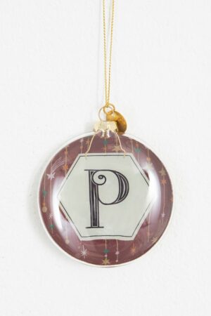 Sissy-Boy Kerstbal letter P