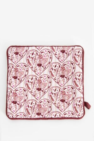 Sissy-Boy Kerst pannenlap met cupido print