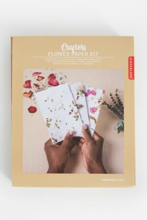 Kikkerland Craft flower paper kit