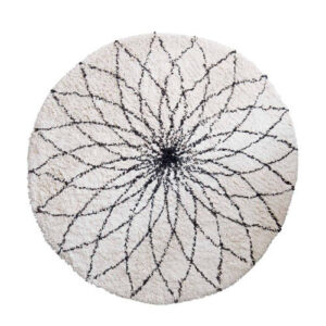 Kidsdepot kindervloerkleed Flower Power (Ø110 cm)