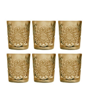 Libbey Hobstar waterglas (Ø8,7 cm) (set van 6)