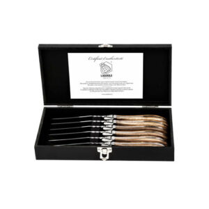 Laguiole Style de Vie steakmessen Luxury Line 6 stuks