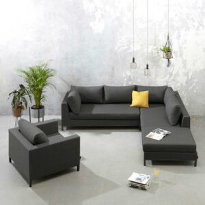Exotan loungeset Sicilië rechts incl. stoel