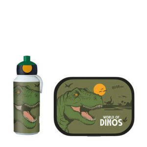 Mepal Campus lunchset Dino (lunchbox+pop-up fles)
