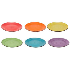 Studio Tavola Dinerborden Sunny Summer (Ø26.5 cm) (set van 6)