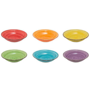 Studio Tavola Gekleurde Diepe Borden Sunny Summer (Ø21 cm)(6 stuks)