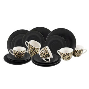 Studio Tavola Koffieset Leopard (18-Delig)