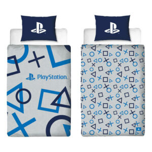 Playstation katoenen dekbedovertrek 1 persoons (140x200 cm)