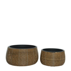 Decoris bloempot Jolie set van 2 (Ø48, 36 cm)