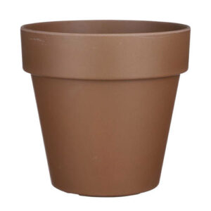Mica Decorations Orion bloempot rond bruin - (h28,5xØ30 cm)
