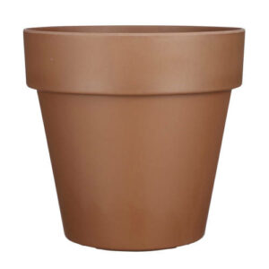 Mica Decorations Orion bloempot rond bruin - (h34xØ36 cm)